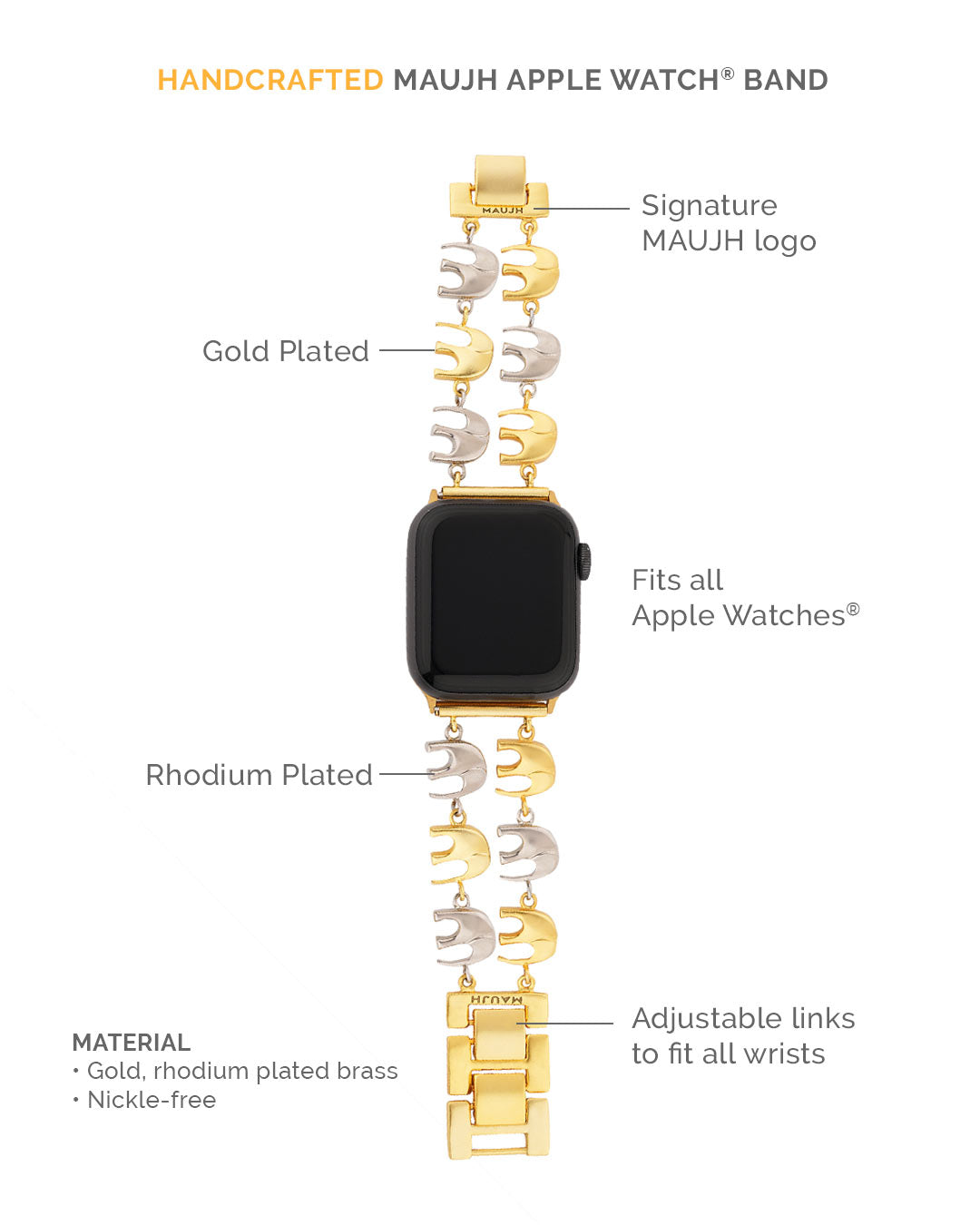 Chic Ellie - Metallic Mingle - Gold/Silver