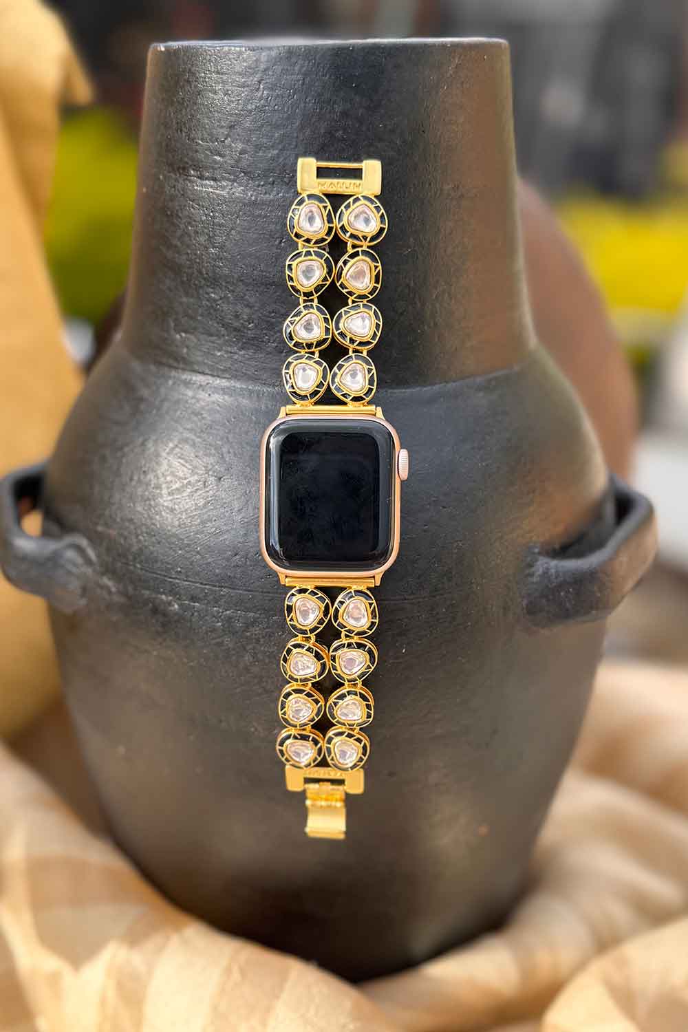 Heirloom Kundan Watch Band