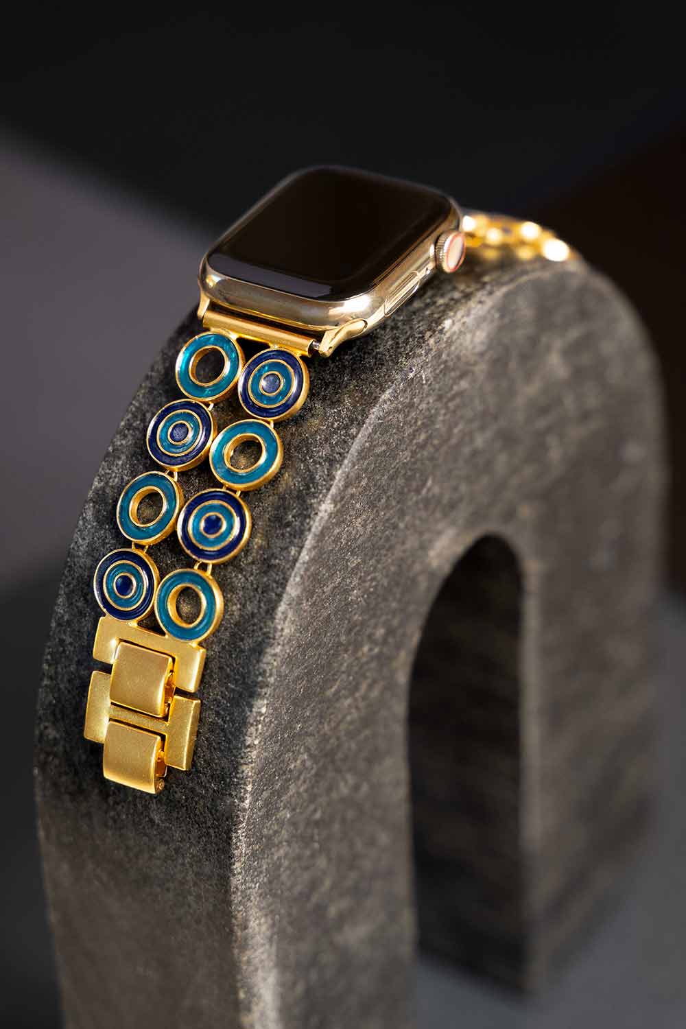 Moda Mandala Peacock Blues Maujh Apple Watch Bands MAUJH