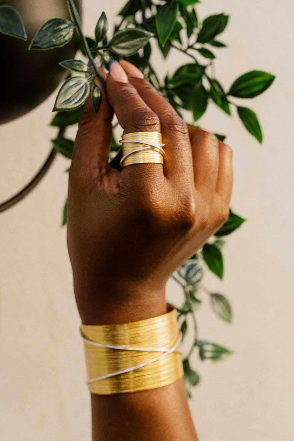 Bia X Ring - Gold