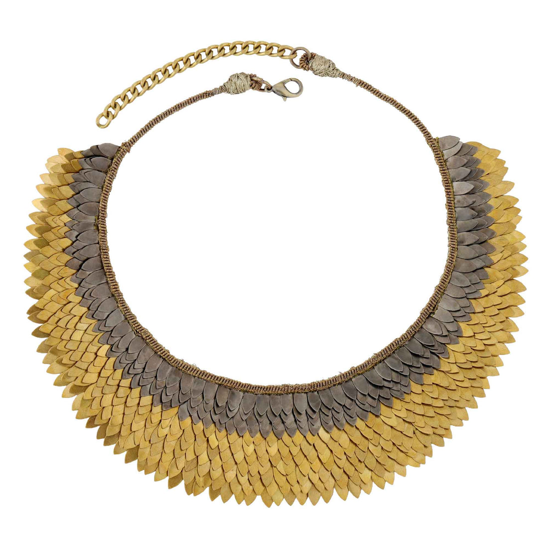 Nefertiti Medium - Gold &amp; Graphite