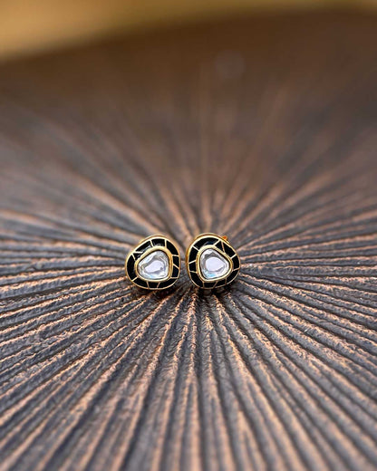 Moonlit Kundan Studs