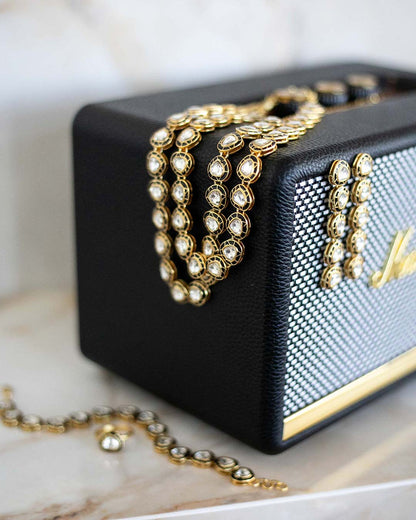 Royal Flip Kundan Necklace