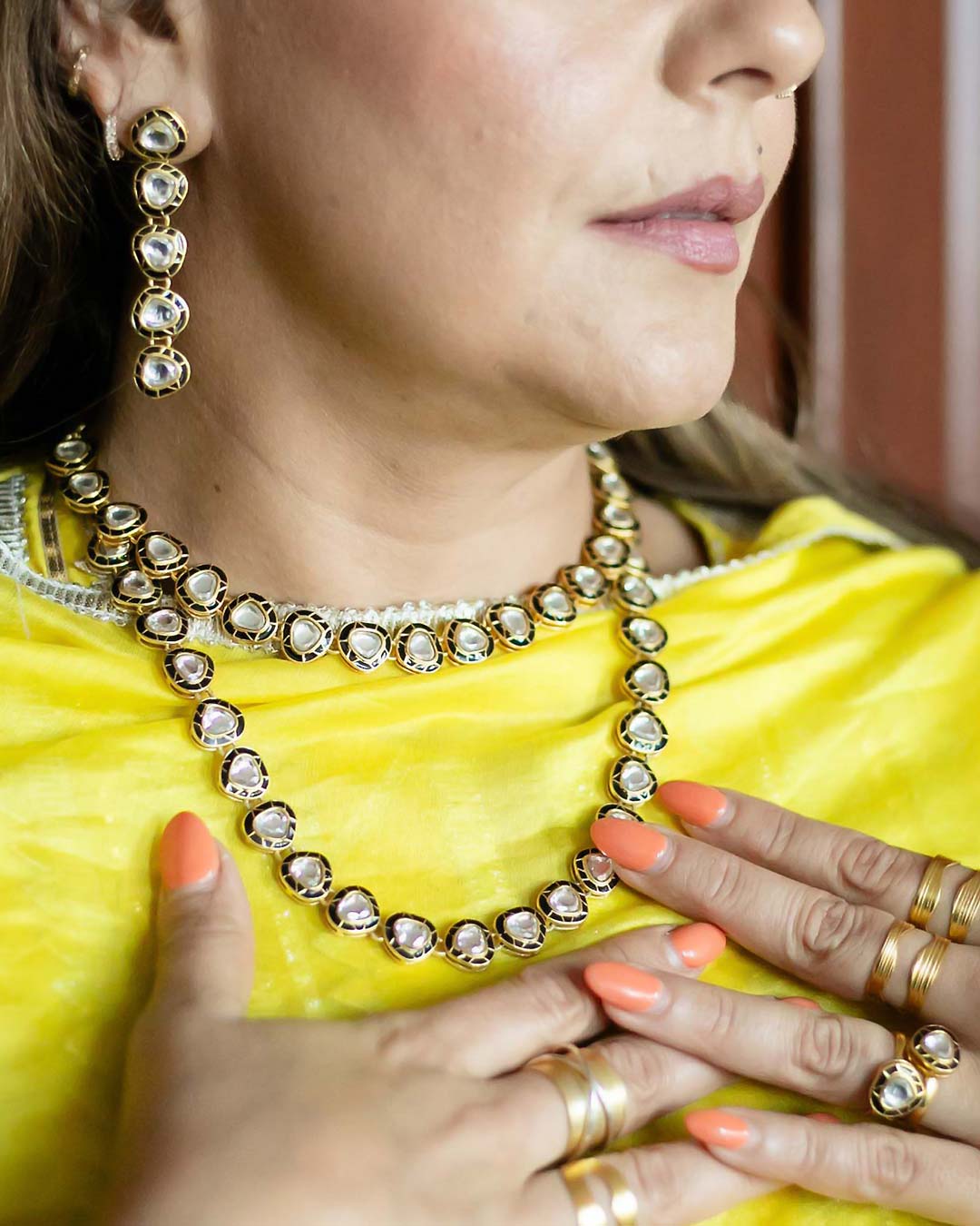 Royal Flip Kundan Necklace