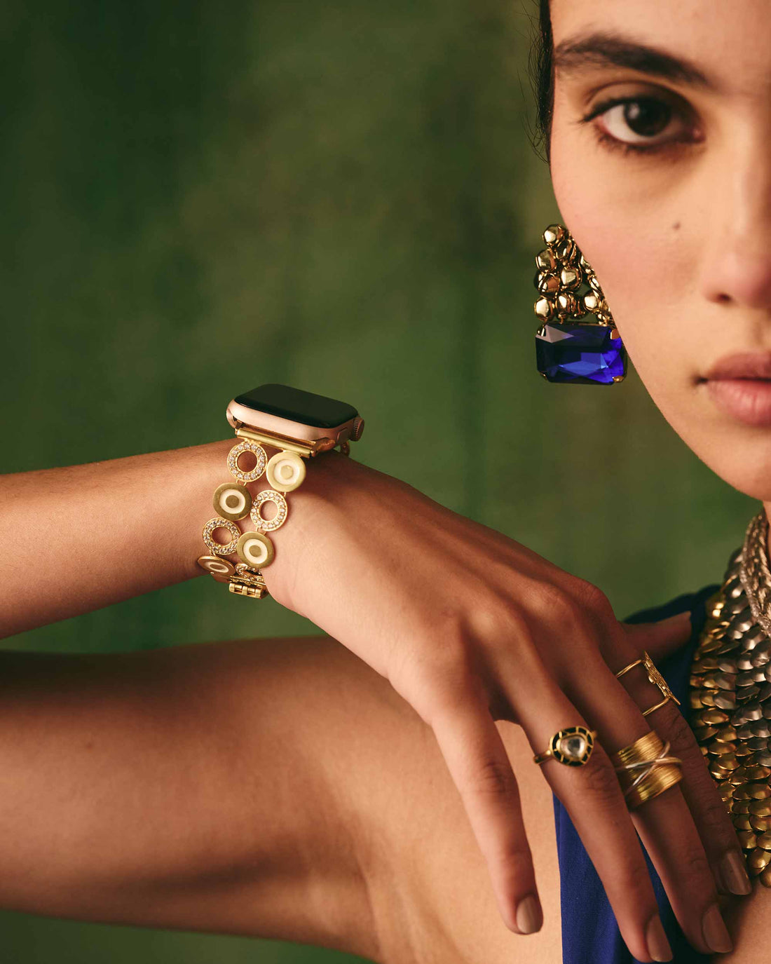 Diamante Mandala - Ivory Sparkle All Gold