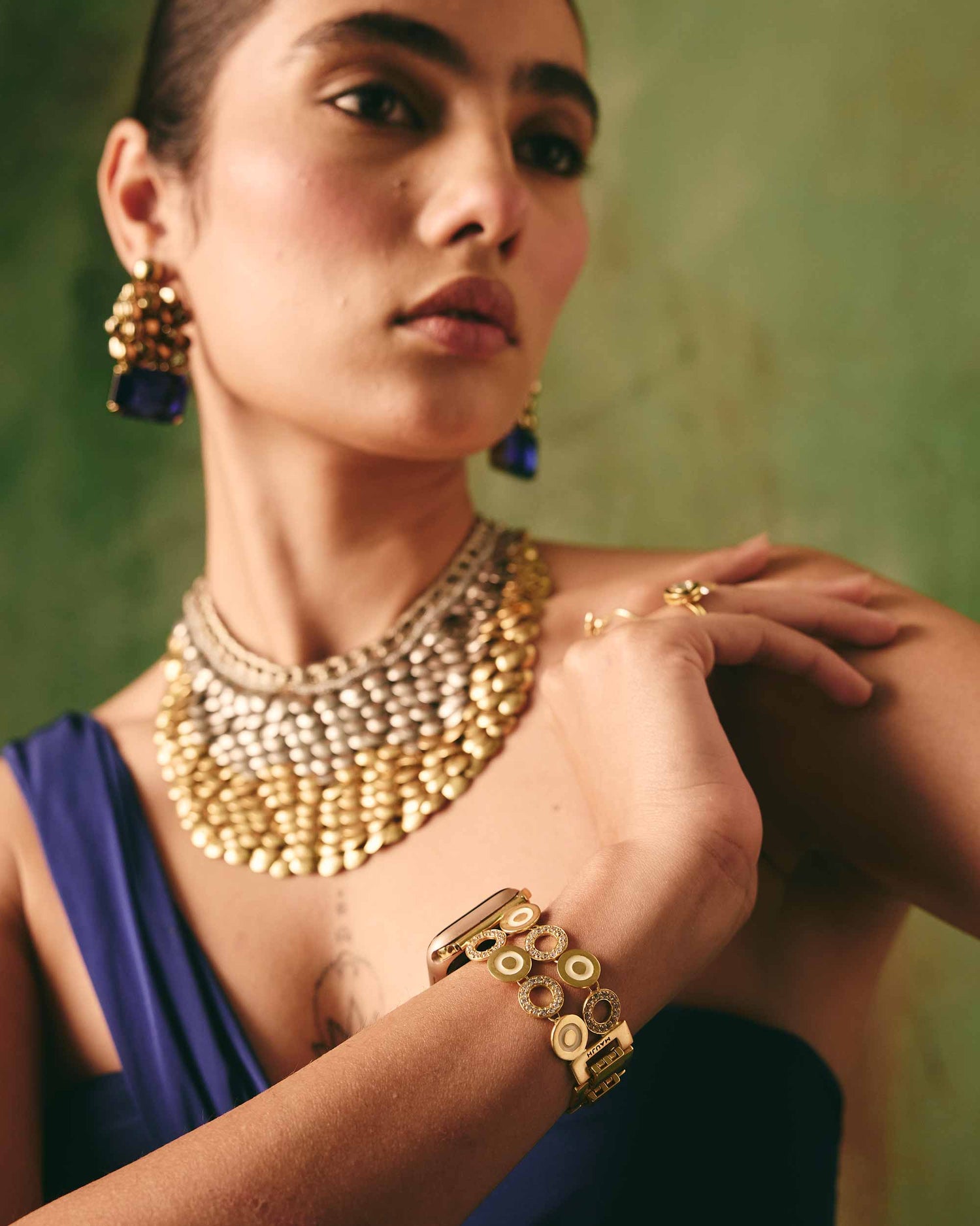 Diamante Mandala - Ivory Sparkle All Gold