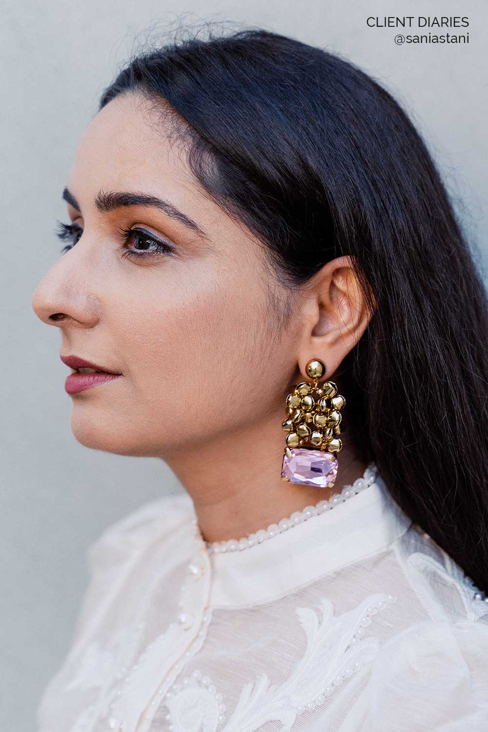 Gold Ghungroo Drop Earrings