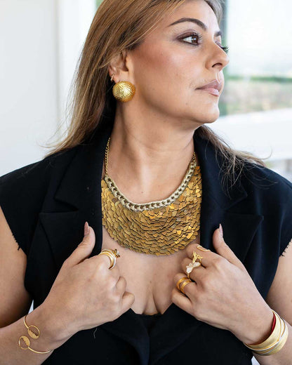 Nefertiti Medium - Gold