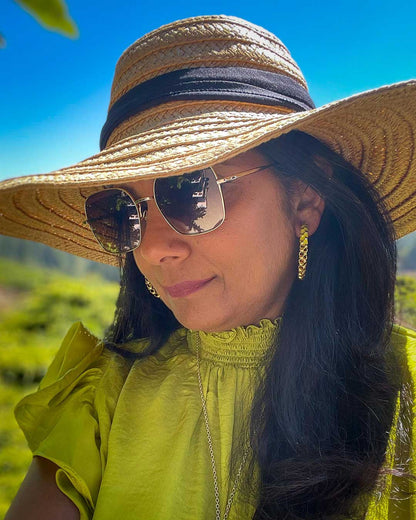 Ella Links Enamel Hoops