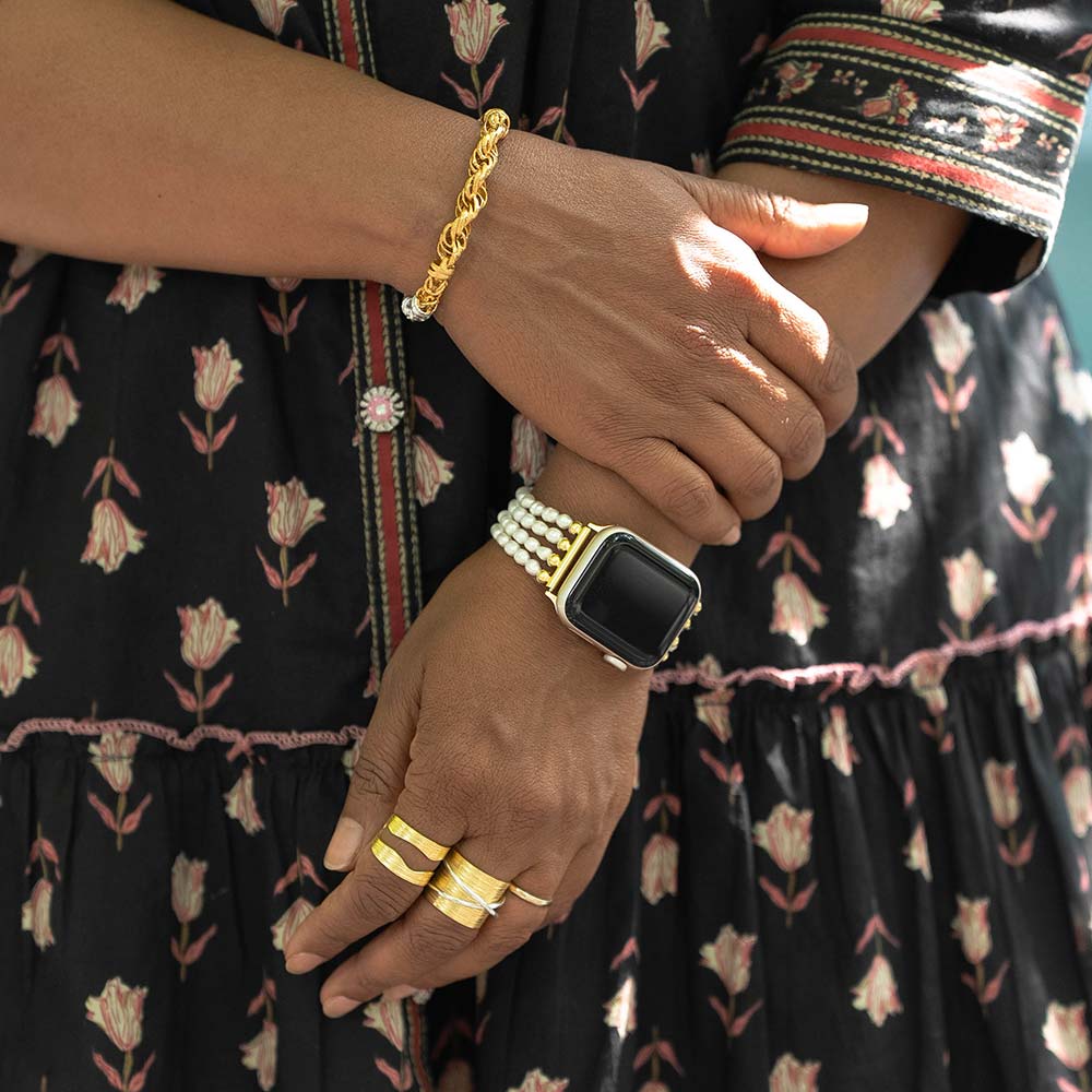 Kuma Hollow Waves Ring