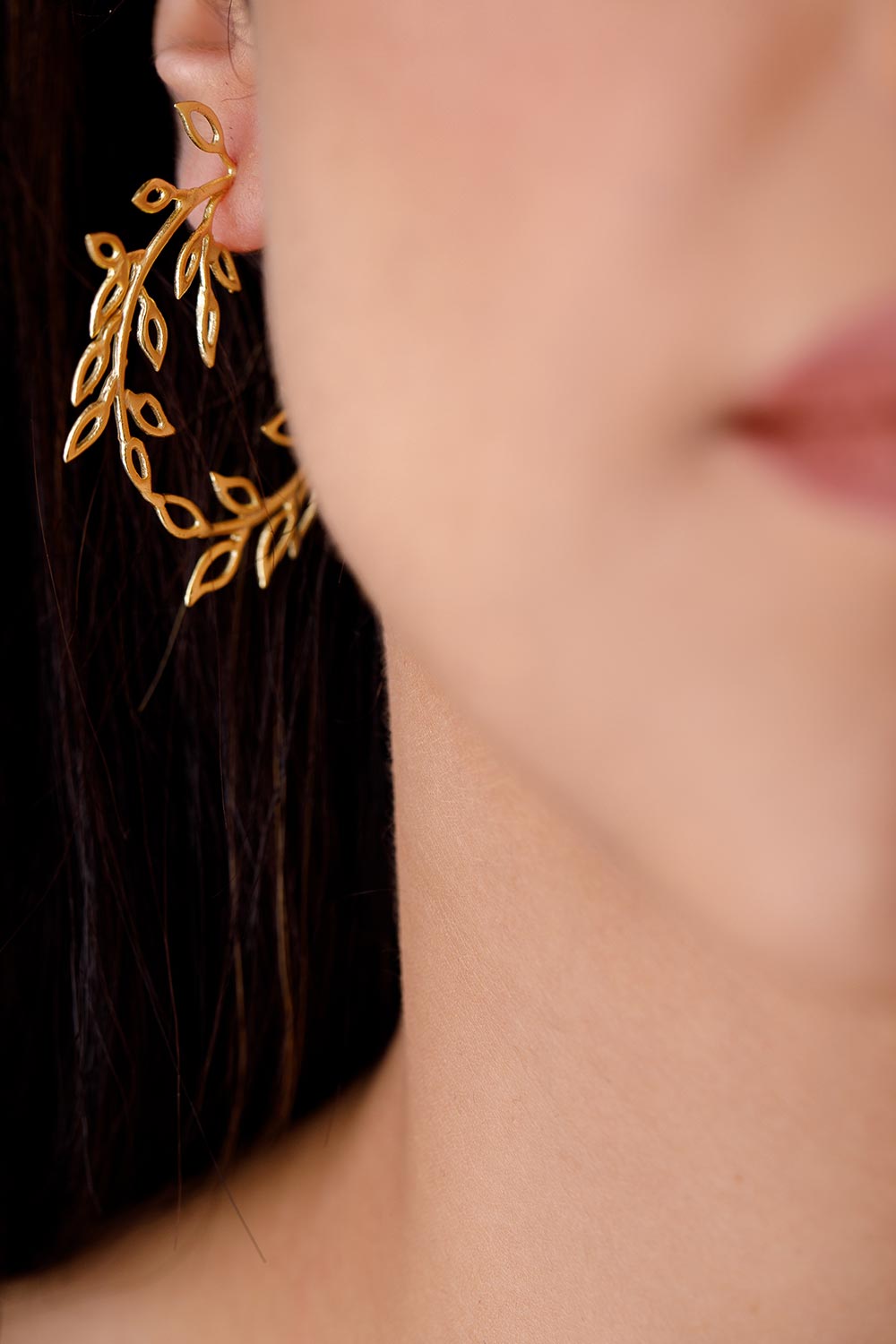 Natalie Wreath Hoop Earrings