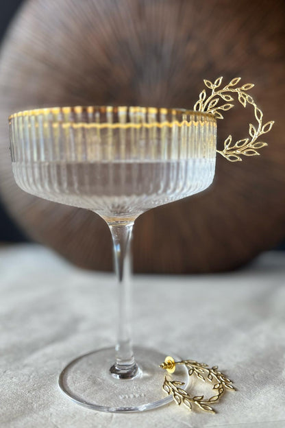 Natalie Wreath Hoop Earrings