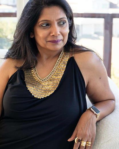 Cleopatra Long - Silver &amp; Gold