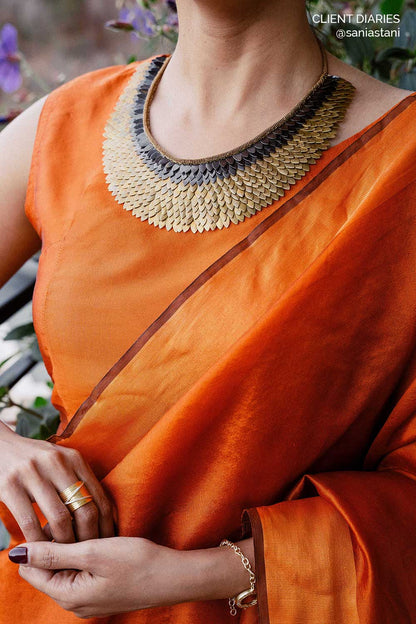 Nefertiti Medium - Gold &amp; Graphite